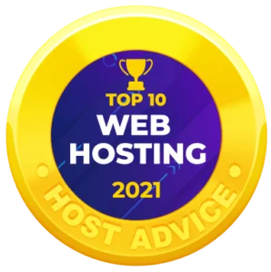 Top 10 Web Hosting India Award