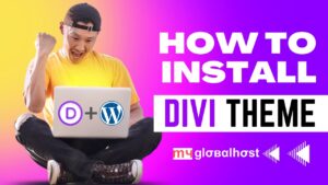 how to install divi theme in wor
